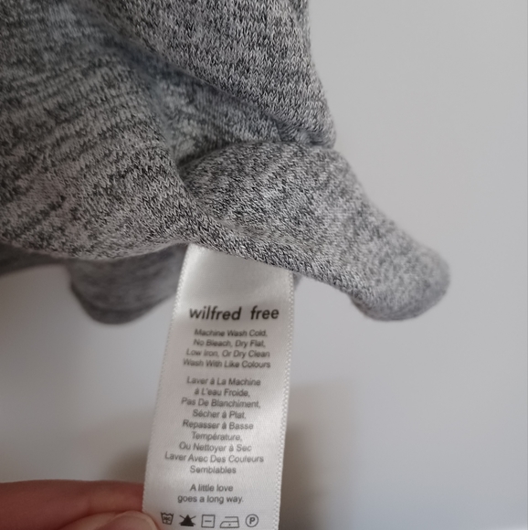 Wilfred Free Gail Long Sleeeve V Neck Dress - Picture 6 of 7